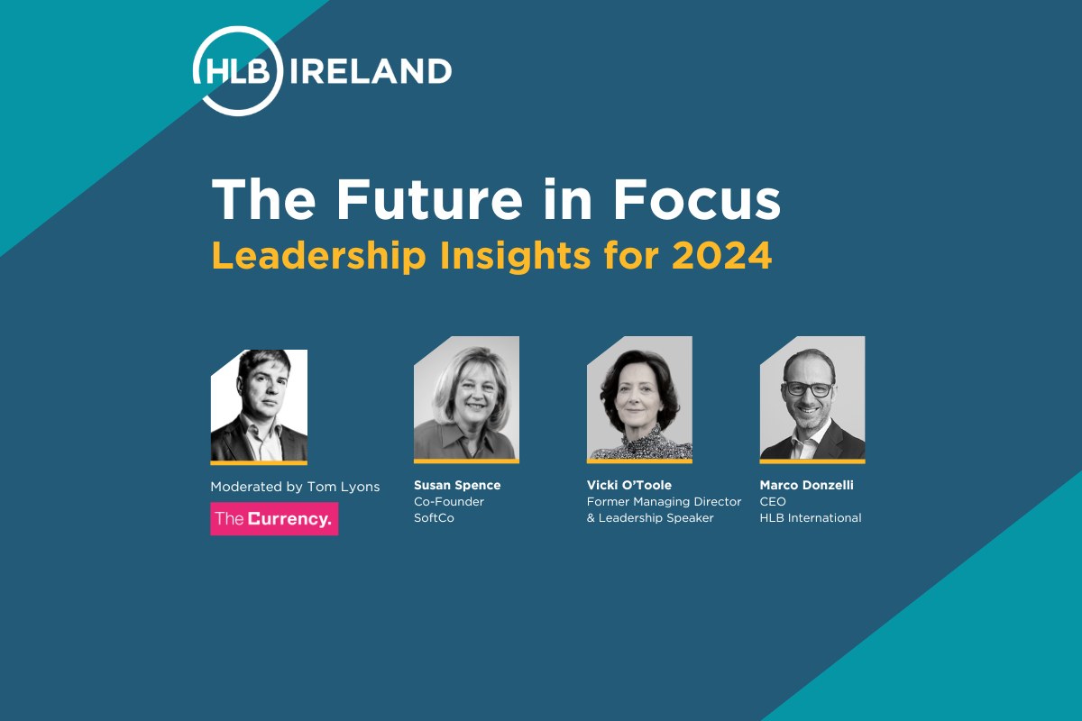 Invitation: The Future in Focus: Leadership Insights for 2024 | HLB Ireland